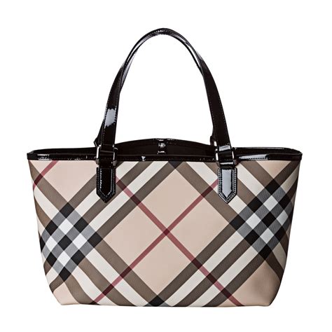 burberry check tote|burberry shopping tote.